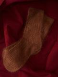 Halo Cashmere Sock | Ginger