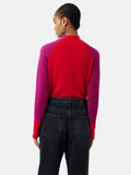 Merino Cashmere Raglan Jumper | Red