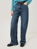 Balfour Long Wide Leg Jean | Vintage Mid Blue