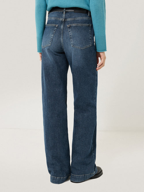 Balfour Long Wide Leg Jean | Vintage Mid Blue