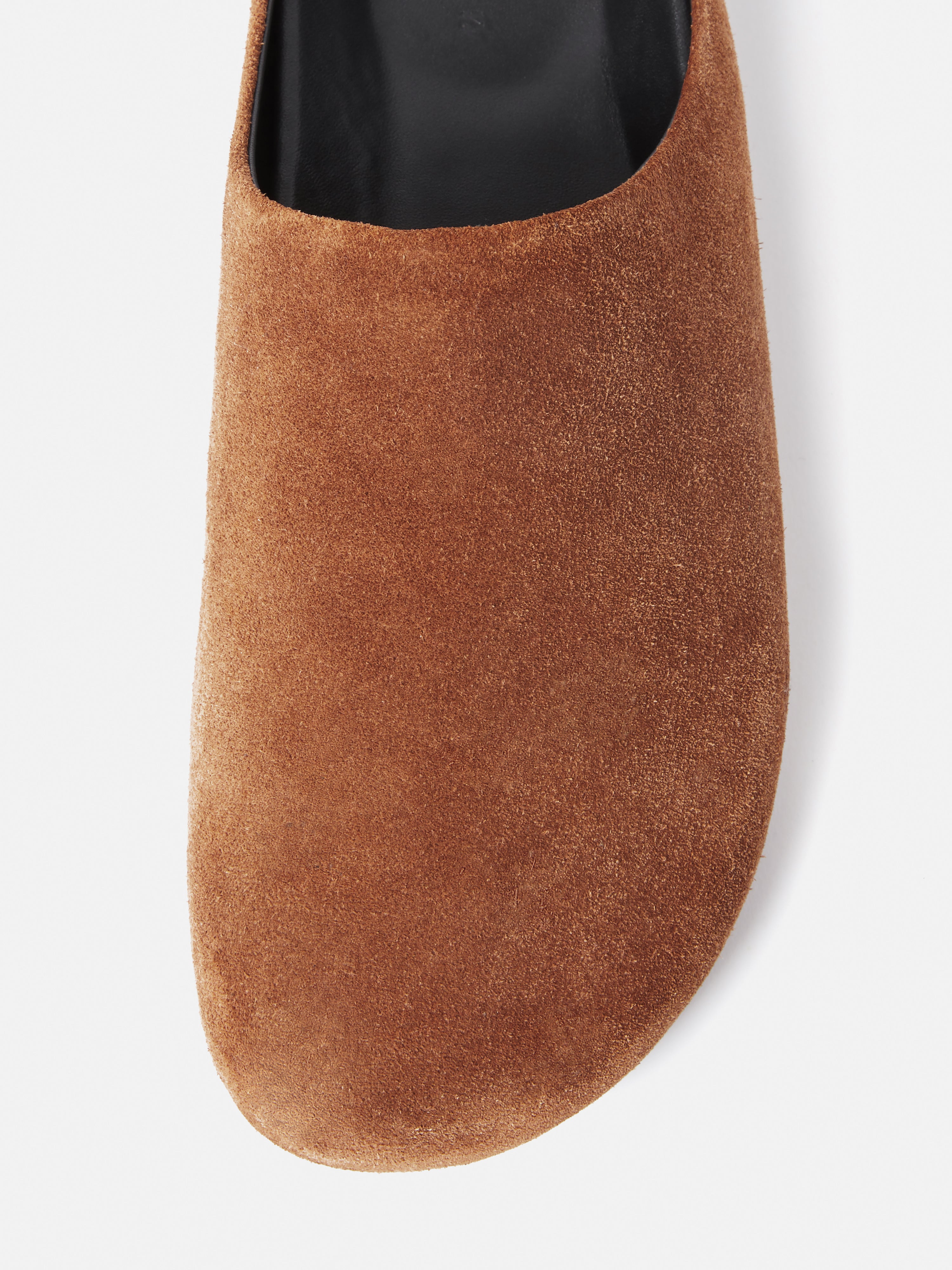 Suede clearance mule shoes