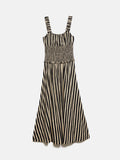 Stripe Jersey Dress | Black