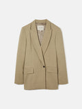 Italian Linen Gibson Blazer | Sand