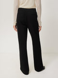 Crepe Ponte Jersey Blake Trouser | Black