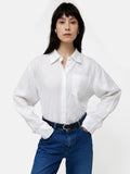 Linen Relaxed Shirt | White