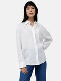 Linen Relaxed Shirt | White