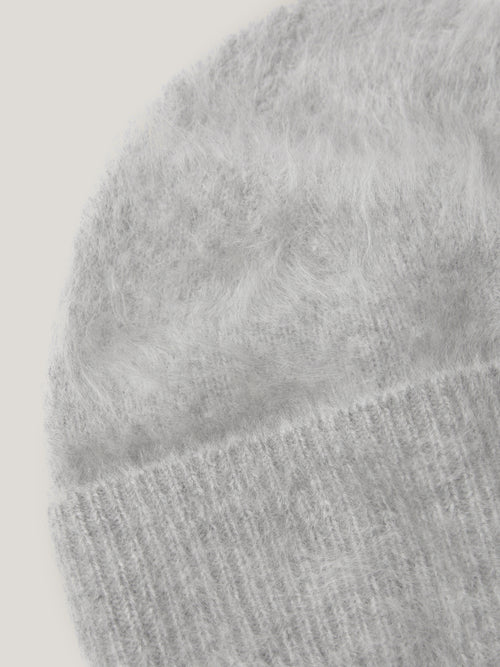 Halo Cashmere Beanie | Grey