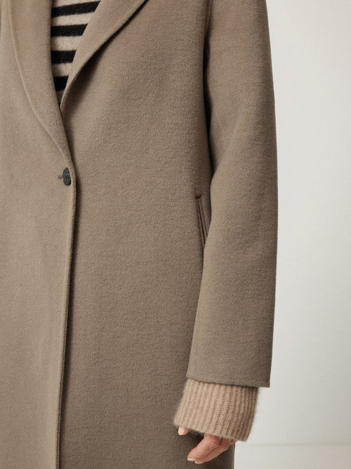 Double Faced Tailored Coat | Mole