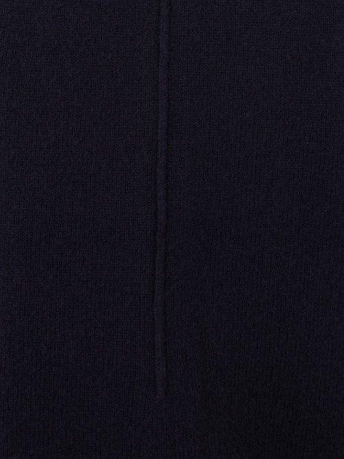 Wool Cashmere Blend Waistcoat | Navy