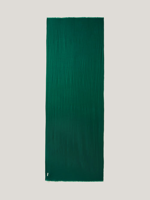 Wool Silk Pashmina | Green