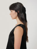 Velvet Bow Hairclip | Black