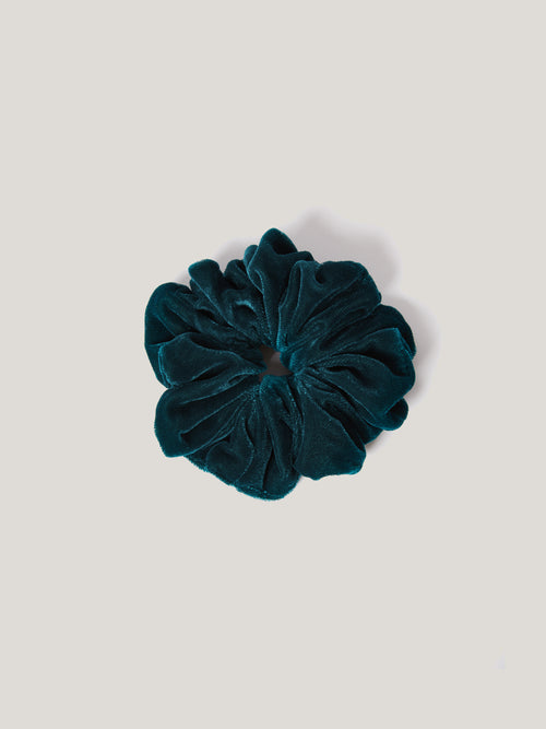 Velvet Scrunchie | Green