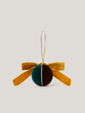 Velvet Christmas Bauble | Multi