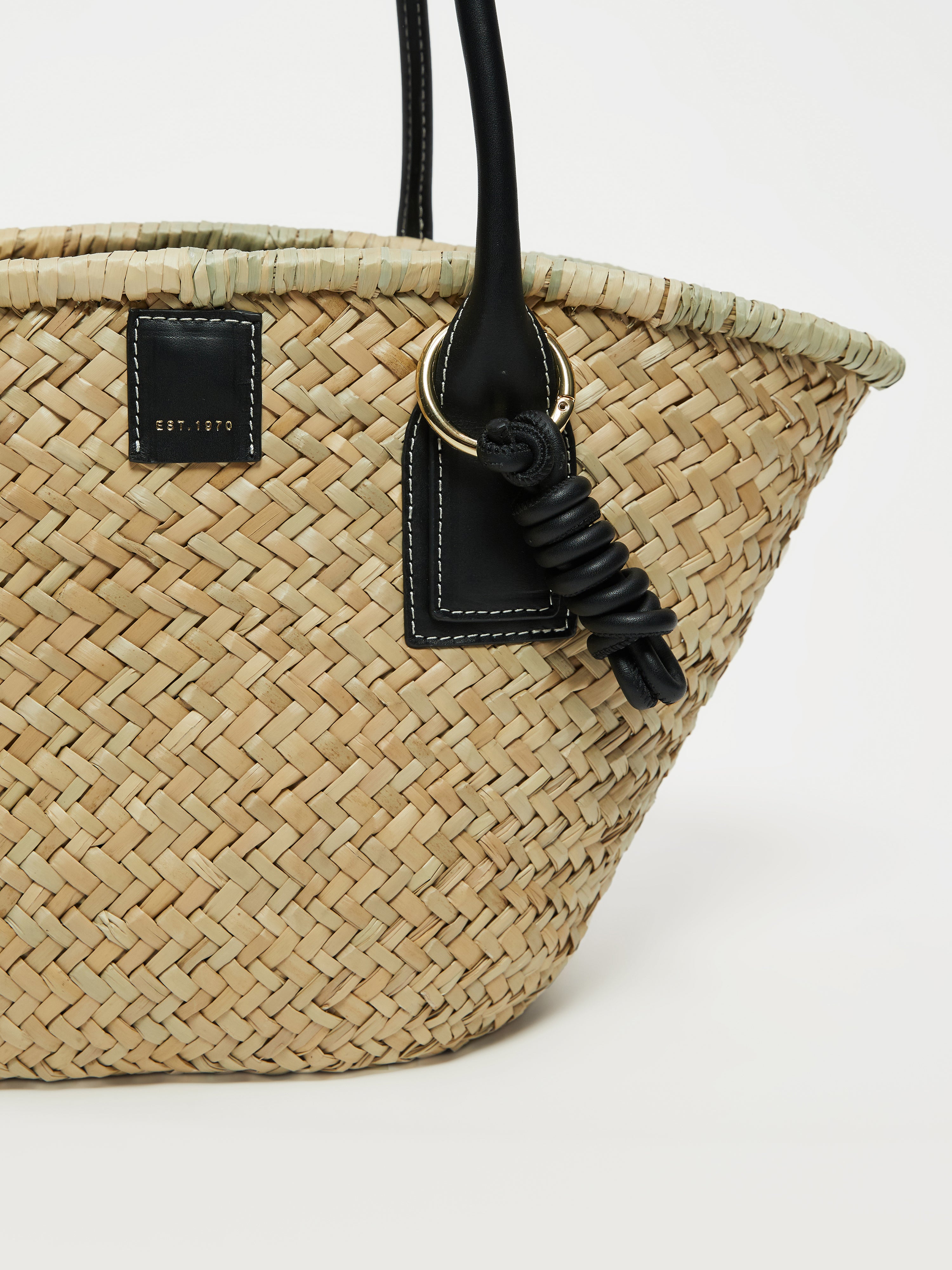 Jigsaw discount straw bag