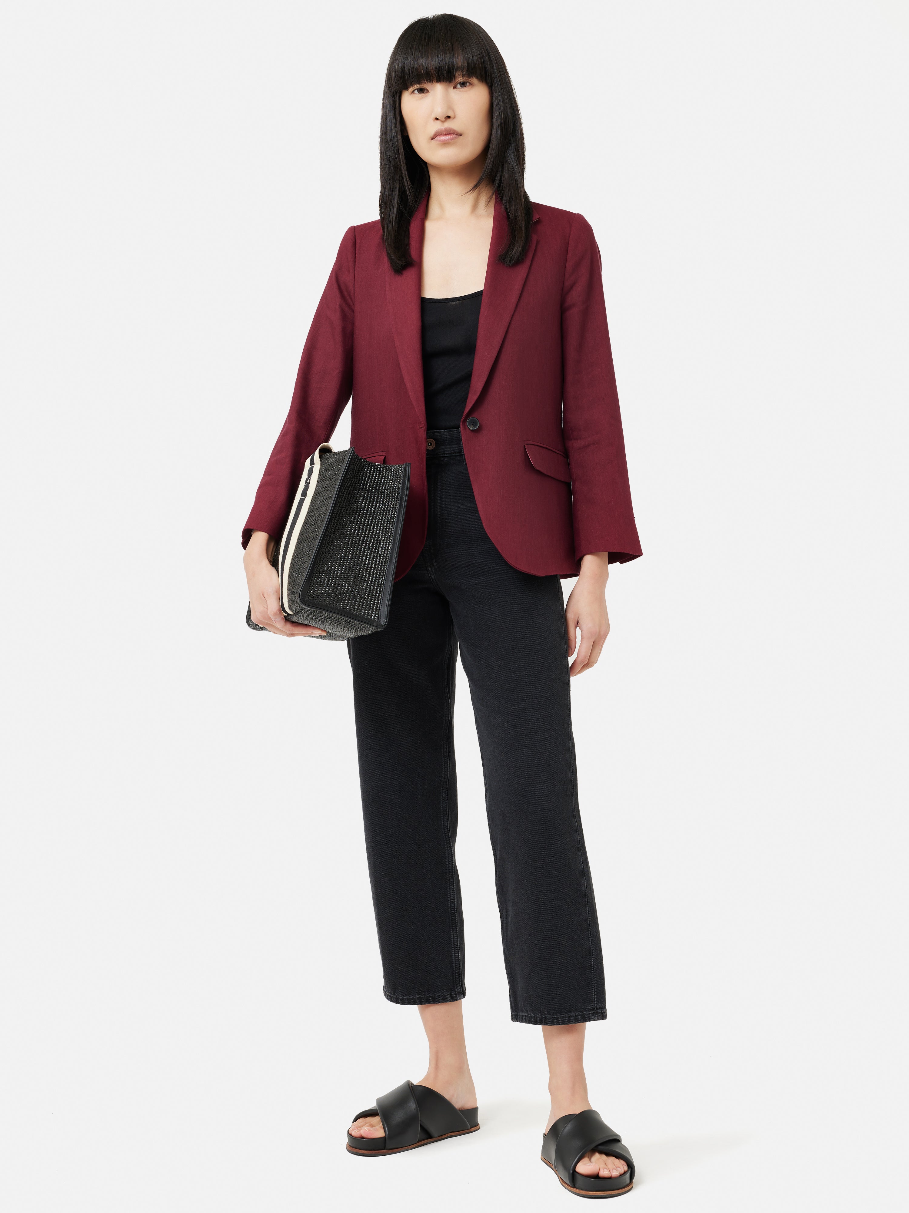 Portofino Linen Brook Blazer