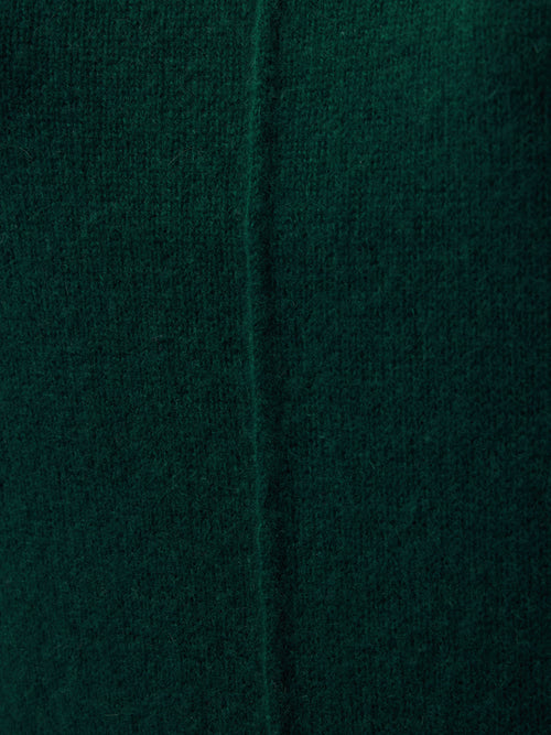 Cloud Cashmere Roll Neck | Dark Green