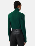 Cloud Cashmere Roll Neck | Dark Green