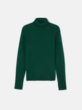 Cloud Cashmere Roll Neck | Dark Green