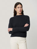 Cloud Cashmere Eldon Jumper | Navy