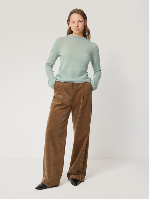 Cloud Cashmere Eldon Jumper | Blue Haze