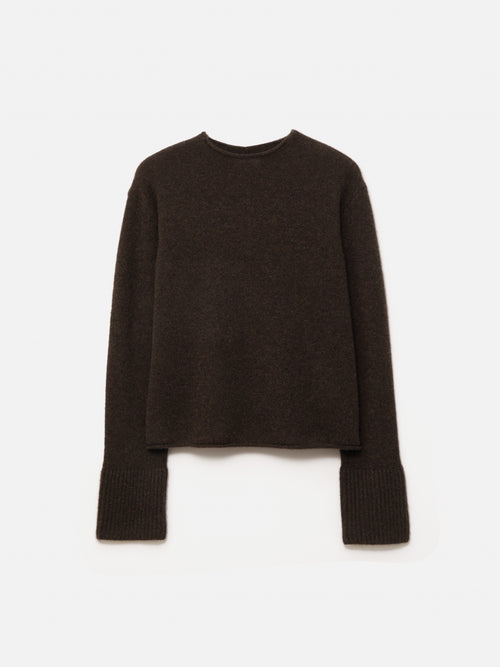 Cloud Cashmere Eldon Jumper | Brown