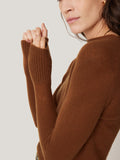 Cloud Cashmere Eldon Jumper | Toffee