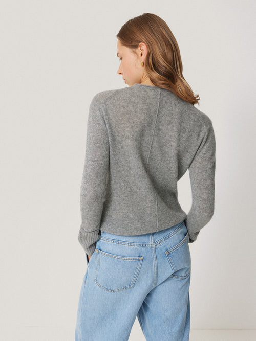 Cloud Cashmere Eldon Jumper | Grey