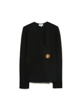 Milano Gold Disc Jacket | Black