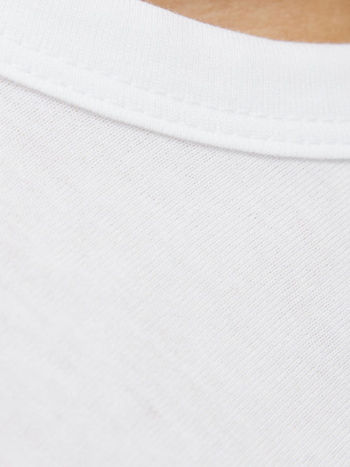 Supima Cotton Long Sleeve Tee | White