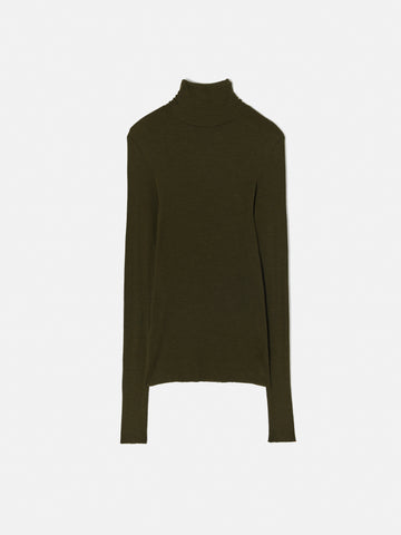 Jersey clearance polo neck