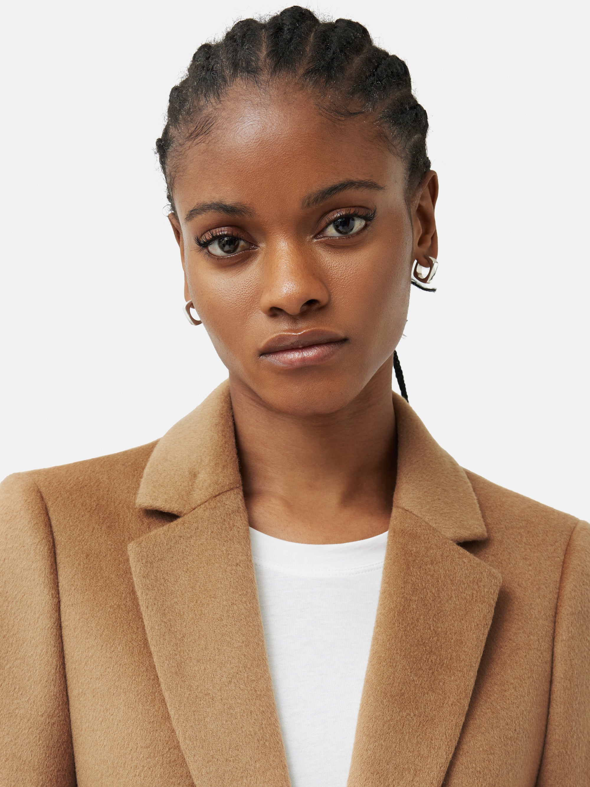 Wool Langford Tailored Coat | Camel – Jigsaw