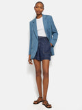 Italian Linen Gibson Blazer | Blue