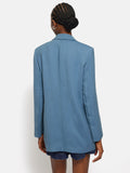 Italian Linen Gibson Blazer | Blue