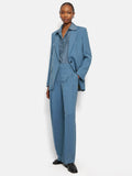 Italian Linen Gibson Blazer | Blue