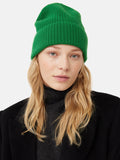 Wool Cashmere Blend Beanie | Green