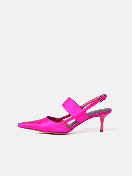 Fuchsia kitten heel clearance shoes