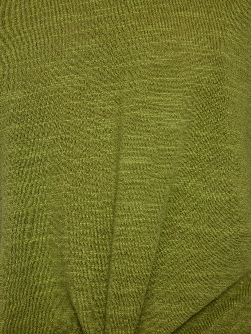 Linen Cotton Tie Top | Green