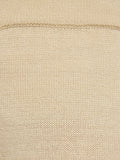 Linen Cotton Knitted Trouser | Cream