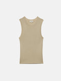 Rib Knitted Tank | Neutral