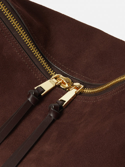 Large Trafalgar Shoulder Bag | Burgundy