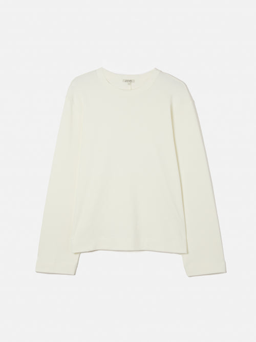 Heavy Cotton Sweatshirt | Cream