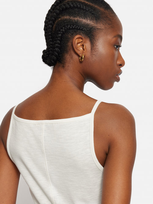 Cotton Luxe Tank | Ivory