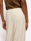 Hopsack Tux Trouser | Cream
