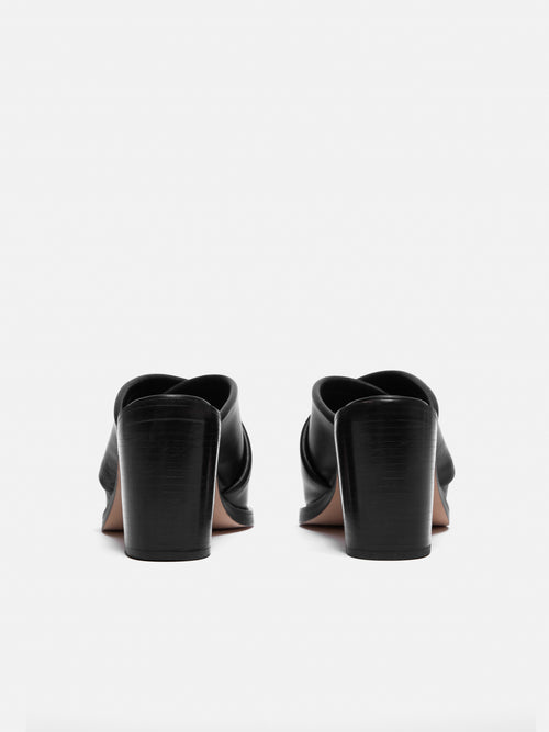 Duvile Padded Heel Sandal | Black