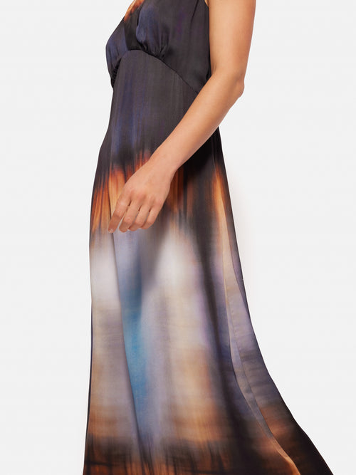 Modern Tie Dye Dress | Multi