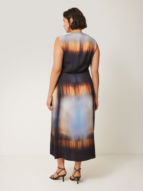 Modern Tie Dye Dress | Multi