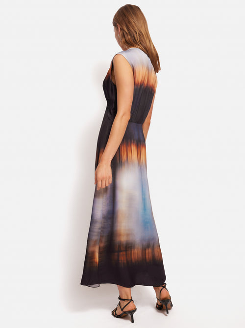 Modern Tie Dye Dress | Multi