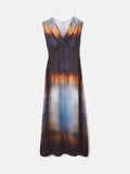 Modern Tie Dye Dress | Multi