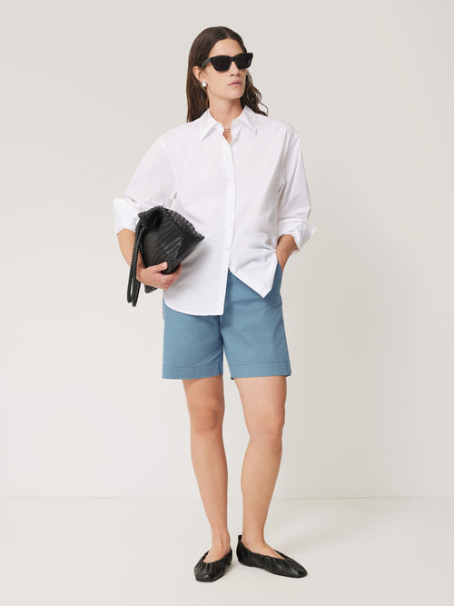 Washed Chino Short | Marine Teal