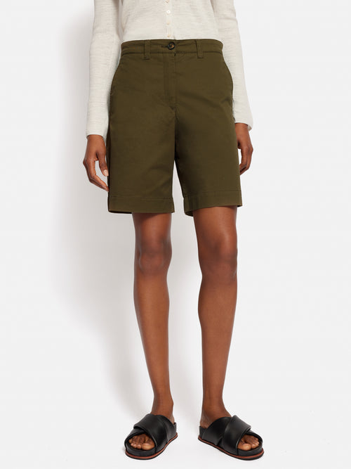 Washed Chino Short | Khaki